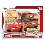 Dino toys Dino CARS: BLESK & BURÁK 12 doskové tvary Puzzle DN303072