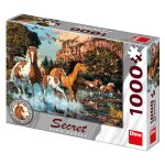 Dino toys Dino KONĚ 1000 secret collection Puzzle NOVÉ DN532649