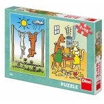 Dino toys Dino Psík a mačička  2x48 Puzzle NOVÉ DN381599