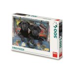 Dino toys Dino ŠTENIATKA V KUFRI 500 Puzzle DN502581