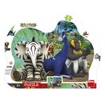 Dino toys Dino ZAFARI 25 kontura Puzzle DN311404