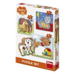 Dino toys Dino zvieratká 3-5 baby Puzzle set DN325128