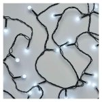 Emos Vianočná reťaz Cherry guľôčky 200 LED, 20m, vonkajšia, 8 módov svietenia, studená biela D5AC07