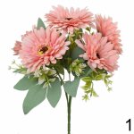 Florasystém Kytica gerbery ružová 30cm 222362R