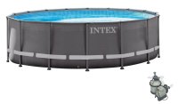 Intex_C Záhradný bazén INTEX 26330 Ultra Frame  549 x 132 cm piesková filtrácia 26330