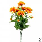 Kytica chryzantéma 35cm oranžová 201990O