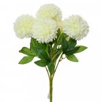 Kytica chryzantéma x5 biela 202398