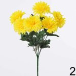 Kytica chryzantéma žltá 42cm 1500323ZL