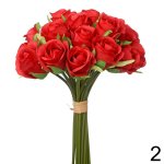 Kytica ruža ČERVENÁ 30cm 222676C