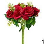 Kytica ruža ČERVENÁ 35cm 201980C