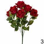 Kytica ruža červená 61cm 1001633C