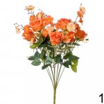 Kytica ruža oranžová 46cm 1001368O