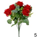 Kytica ruže ČERVENÁ 35cm 202173C