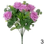 Kytica ruže FIALOVÁ 35cm 202173F
