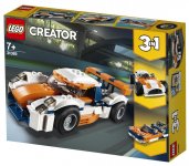 LEGO Creator Oranžové pretekárske auto  31089
