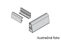 LISTA PD PVC OPLAST.4UDB - 1m (922623) 922623