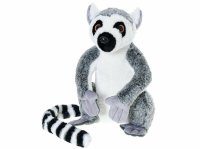 MIKRO -  Lemur plyšový 25cm sediaci 0m+ 93267