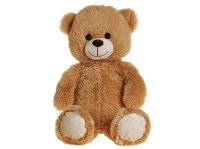 MIKRO -  Medveď plyšový 60cm tmavo hnedý 0m+ 93946