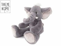 MIKRO -  Take Me Home slon plyšový 36cm 0m+ 660424