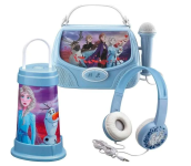 Nickelodeon Frozen II Set - slúchadlá, svietidlo, karaoke box GL4001