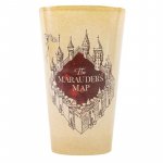 Sklenený pohár Harry Potter – Záškodnícka mapa 500ml M00241