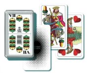 Teddies Mariáš dvojhlavý spoločenská hra v plastovej krabičke 6,5x10,5x2cm 26000158