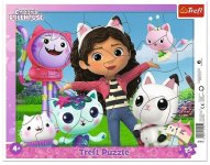 Trefl Puzzle 25 Rámikové - Zoznámte sa s Gabby / Universal Gabby´s Dollhouse 31415