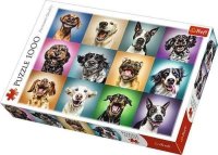 Trefl Puzzle Trefl Funny dogs 1000, výrobca Trefl. 10462