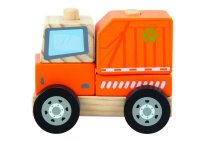Trefl Trefl Drevená hračka Smetiarské auto 61140