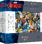 Trefl Trefl Drevené puzzle 1000 - Marvel Universe Komiks 20165