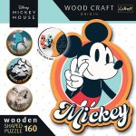 Trefl Trefl Drevené puzzle 160 dielikov - Retro Mickey Mouse / Disney Mickey Mouse and Friends 20191