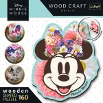 Trefl Trefl Drevené puzzle 160 dielikov - Štýlová Minnie Mouse 20193