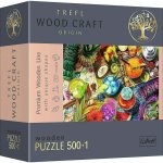 Trefl Trefl Drevené puzzle 501 - Farebné koktejly 20154