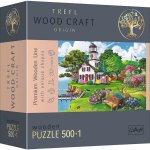 Trefl Trefl Drevené puzzle 501 - Letný prístav 20161