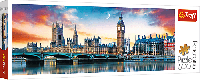 Trefl Trefl Panoramatické puzzle 500  - Big Ben a Westminsterský palác, Londýn 29507