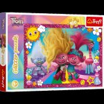 Trefl Trefl Puzzle 100 Glitter - Trblietaví Trollovia / Universal Trolls 3 (2023) 14829