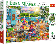 Trefl Trefl Puzzle 1000 Hidden Shapes -Výlet karavanom 10677