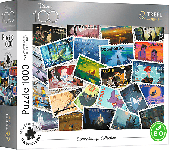 Trefl Trefl Puzzle 1000 UFT - Zbierka známok Disney / Disney 10760