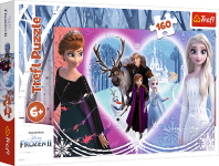 Trefl Trefl Puzzle 160 - Šťastné chvíle / Disney Frozen 2 15408