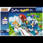 Trefl Trefl Puzzle 160 XL Super Shape - Šťastný Sonic / SEGA Sonic The Hedgehog FSC Mix 70% 50038