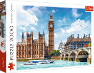 Trefl Trefl Puzzle 2000 - Big Ben, Londýn, Anglicko 27120