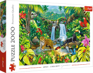 Trefl Trefl Puzzle 2000 - Tropický les 27104