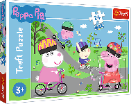 Trefl Trefl Puzzle 24 Maxi - Aktívny deň Prasiatka Peppa / Peppa Pig 14330