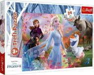Trefl Trefl Puzzle 24 Maxi Hľadanie dobrodružstiev  Disney Frozen 2 14322
