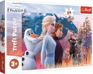 Trefl Trefl Puzzle 24 Maxi Kúzelný výlet Disney Frozen 2 14298