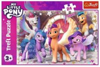 Trefl Trefl Puzzle 24 Maxi - Veselý deň Poníkov / Hasbro, My Little Pony 14355