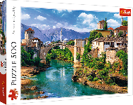 Trefl Trefl Puzzle 500 - Starý most v Mostare, Bosna a Hercegovina 37333
