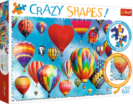 Trefl Trefl Puzzle 600 Crazy Shapes - Farebné balóny 11112