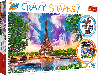 Trefl Trefl Puzzle 600 Crazy Shapes - Paríž 11115