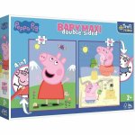 Trefl Trefl Puzzle Baby MAXI 2x10 - Peppa Pig 43001